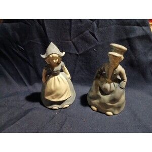 Vintage Price Porcelain Dutch Boy and Dutch Girl BELLS